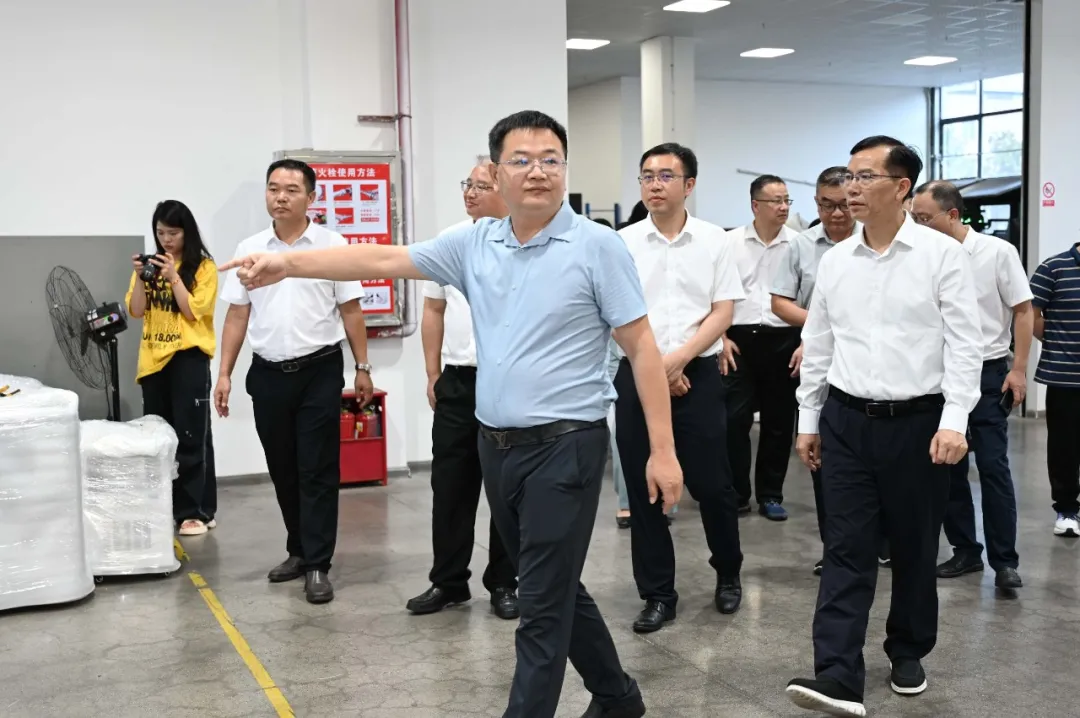 政企同心促发展｜湘潭市政协主席彭楚筠、湘潭市副市长龚自冶等市领导一行莅临湖南印之